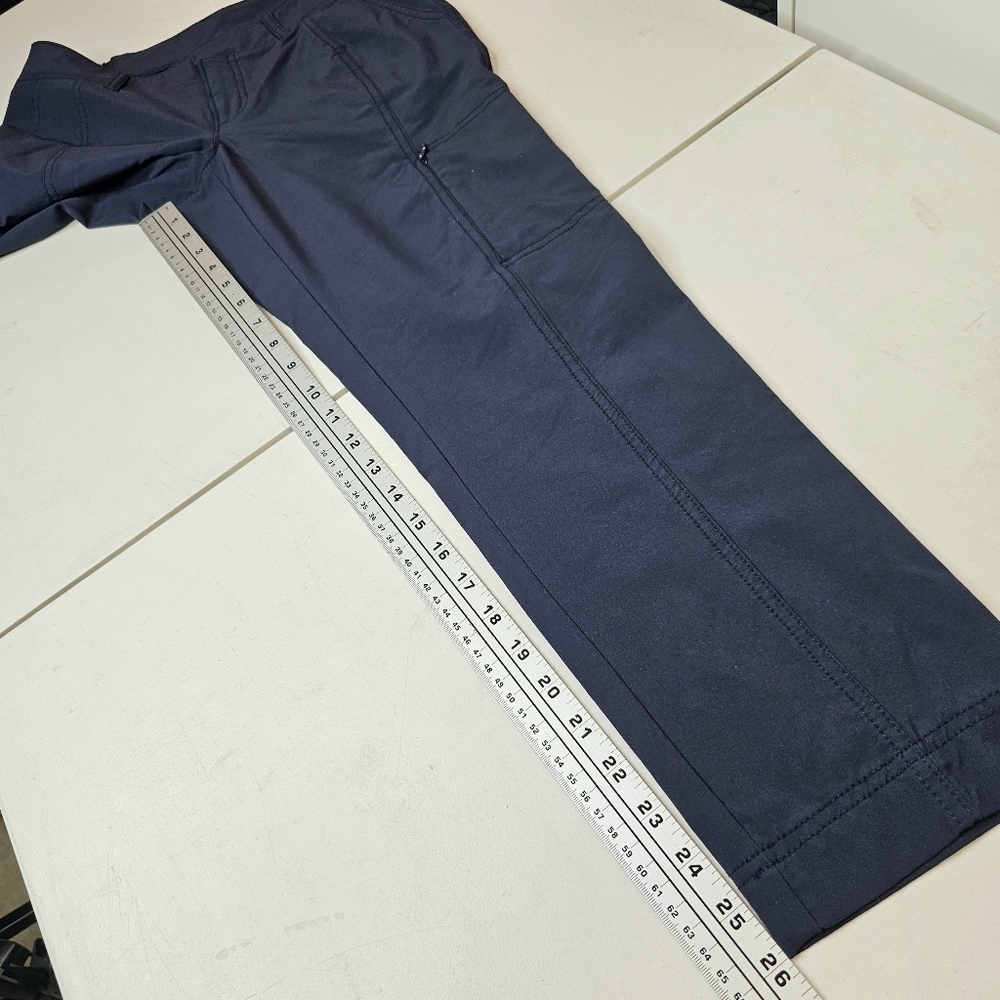 ATHLETA Women's Navy Blue size 2 Chino Trek Pants - Picture 13 of 16